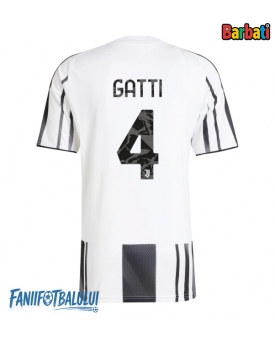 Juventus Federico Gatti #4 Tricou Fotbal Replică 2025-26 Barbati Acasa
